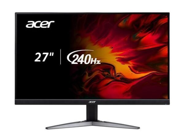 Acer Nitro KG271U 27inch 2560x1440 240Hz Refresh rate 0.5ms response time AMD FreeSync Premium Acer HDR350 Gaming Monitor, HDMIx2, DisplayPort,...