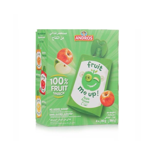 Andros Fruit Me Up Apple 4*90g