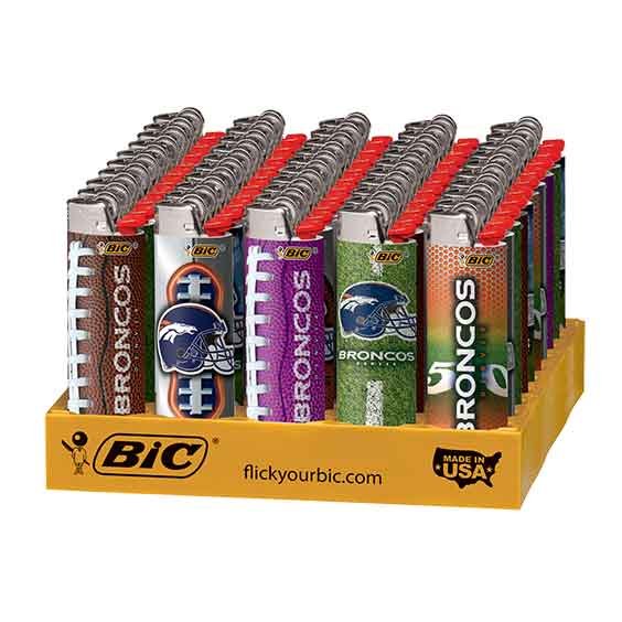 BIC Denver Broncos Lighters