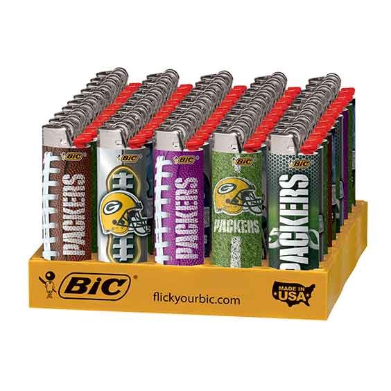 BIC Green Bay Packers Lighters