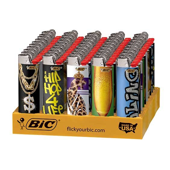 BIC Hip Nation Holographic Lighters
