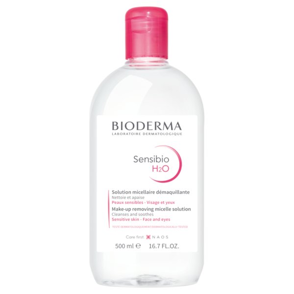 Bioderma Sensibio H2O Soothing Micellar Water Cleanser 500ml NZ | Adore Beauty
