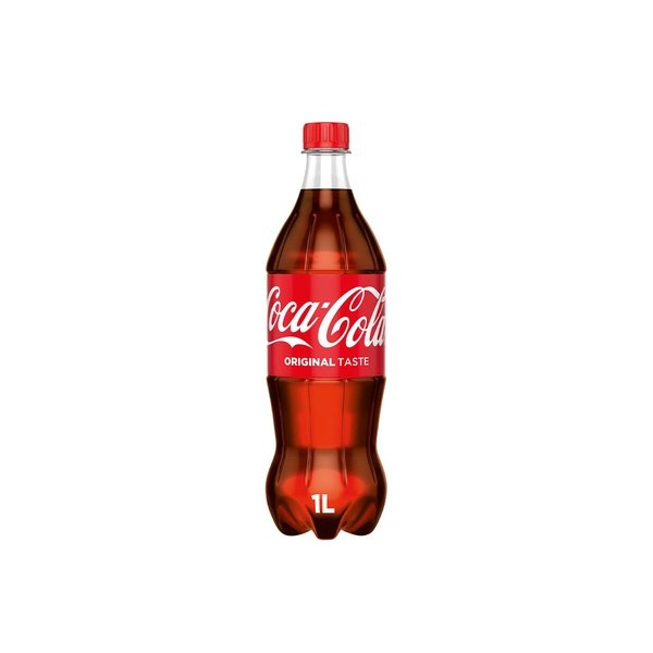 COCA-COLA Original Taste Carbonated Soft Drink PET 1 ltr Single piece