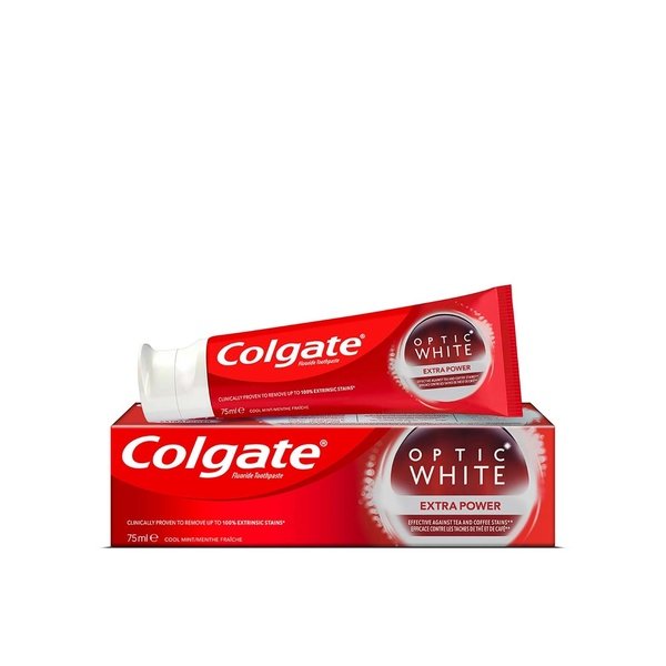 Colgate Optic White Extra Power Whitening Toothpaste 75ml