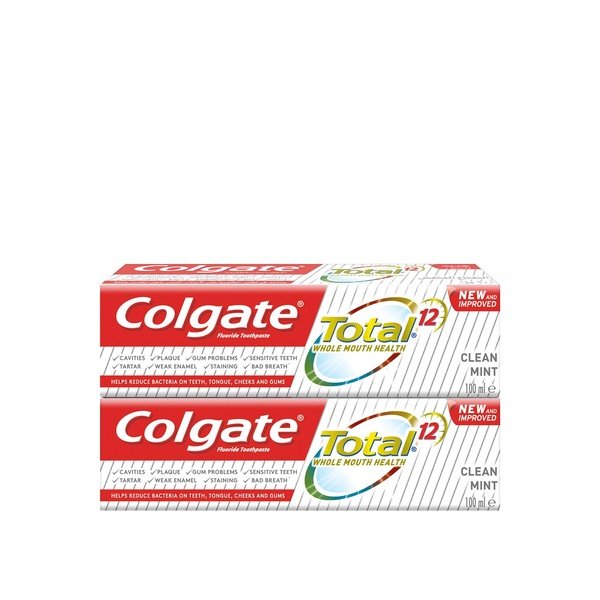 Colgate Total 12 Clean Mint 100ml Pack of 2