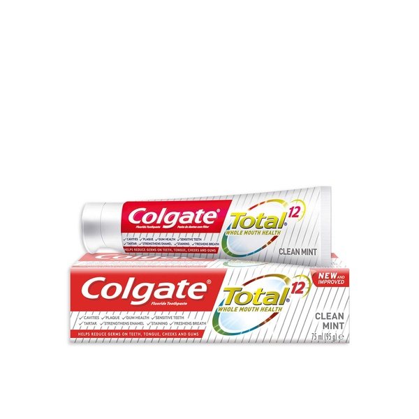 Colgate Total 12 Clean Mint Toothpaste 75ml