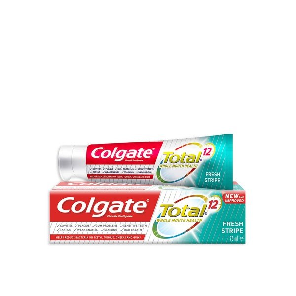 Colgate Total 12 Fresh Stripe Toothpaste 75ml