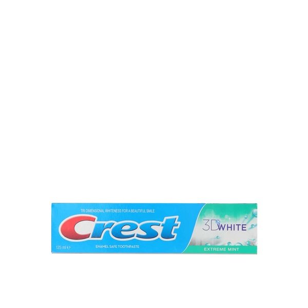 Crest 3D White Fresh Extreme Mint Toothpaste - 125 ml