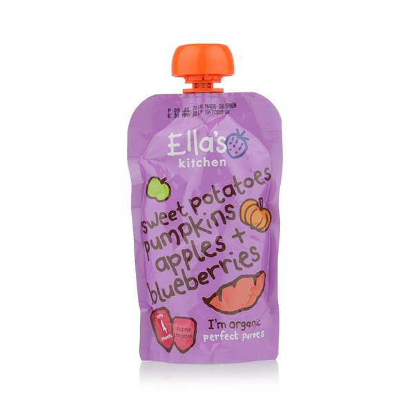 Ellas Kitchen Sweet Potato Pumpkin Apple and Blueberries 120g