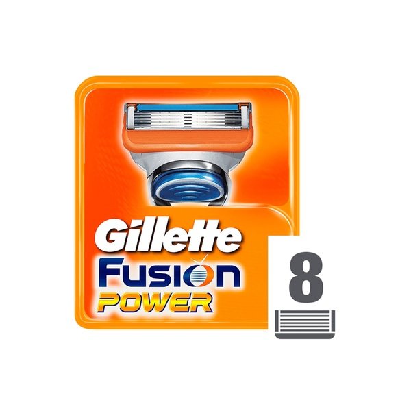 Gillette Fusion Power Cartridges 1 X 8pcs