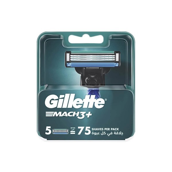 Gillette Mach3+ Blade Refills 5s multicolour