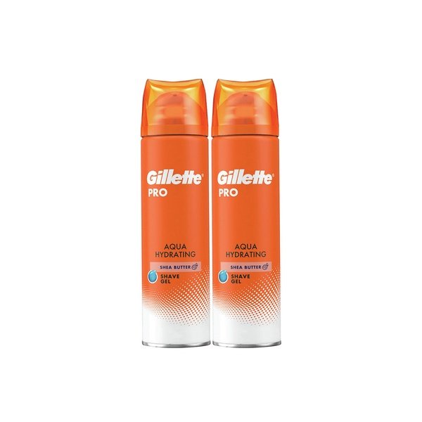 Gillette Proglide Gel Aquahydra 2X200ml