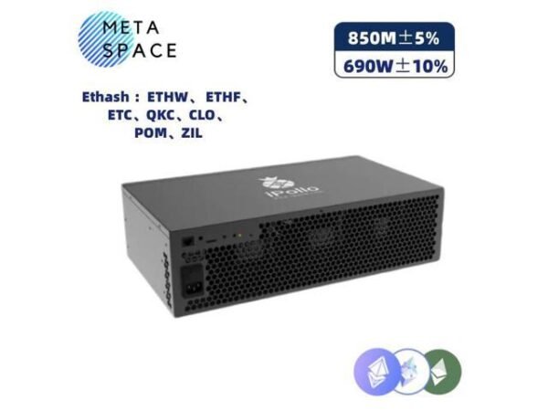 iPollo V1 Hydro 850MH/s 690W Mute Home Miner ETC ZIL OCTA ETP EXP ETHW iPollo V1H Super Quiet Miner with PSU ETHASH ASIC Miner