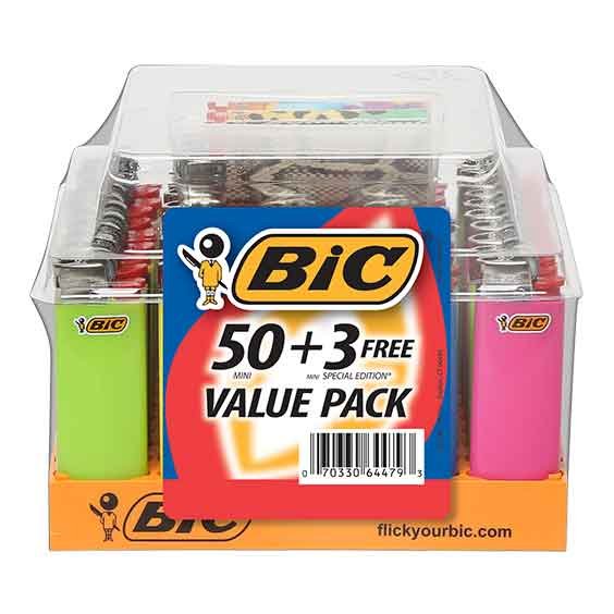 Mini BIC Lighters-Plus 3 Favorites Free