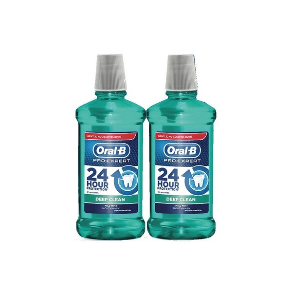 Oral B Proexp Deep Clean 500ml Pack of 2