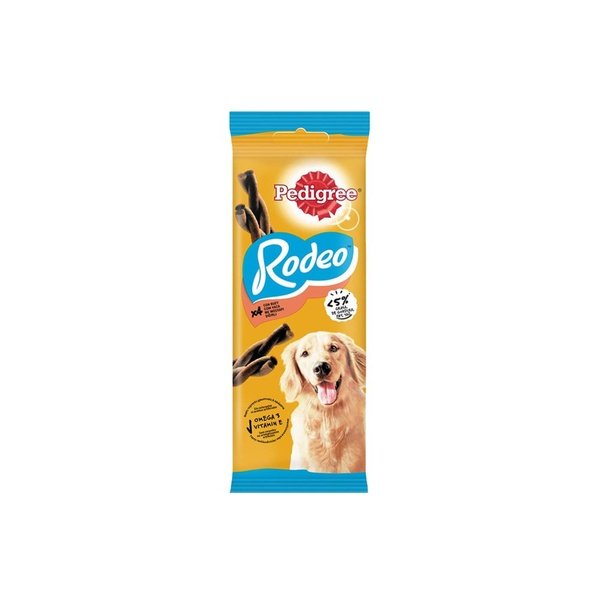 Pedigree Rodeo Snack for Dogs Beef Flavor 4S 70g