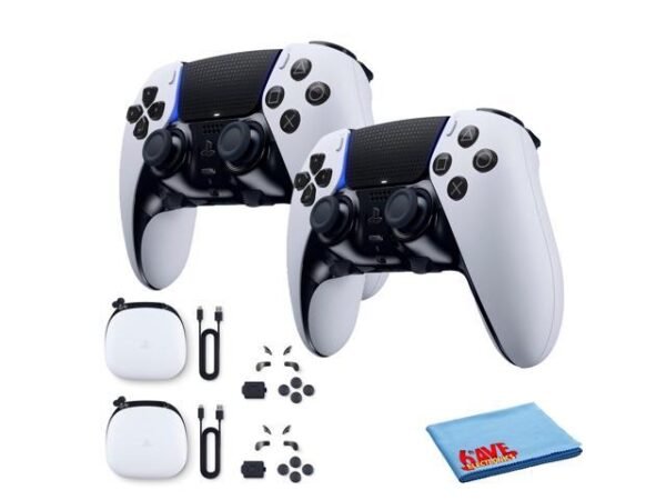 PlayStation DualSense Edge Wireless Controller White- Bundle