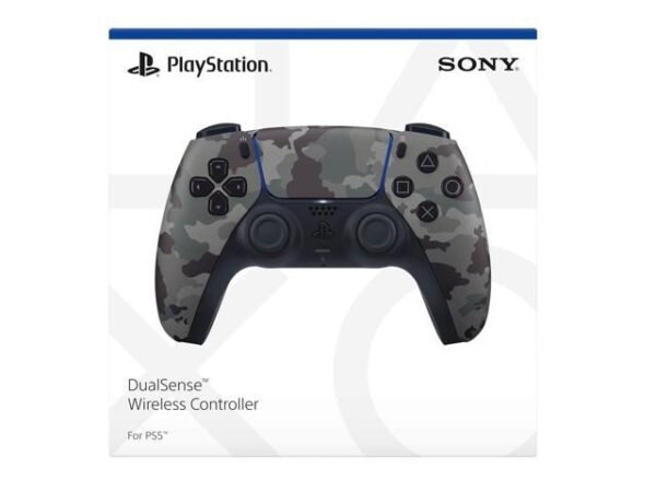 PlayStation DualSense Wireless Controller - Gray Camo
