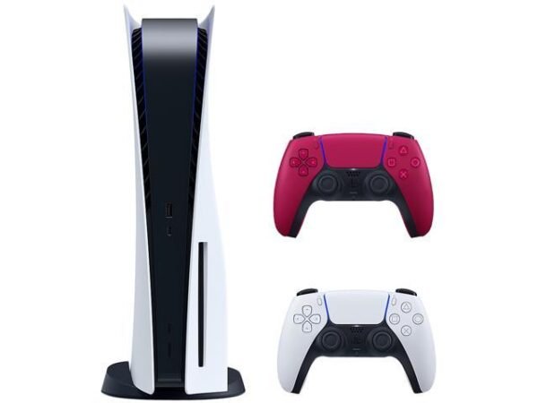 PS5 Bundle - Includes PlayStation 5 Console and an Additional Cosmic Red DualSense Controller