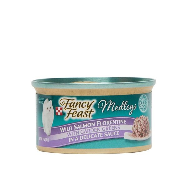 Purina Fancy Feast Medleys Wild Salmon Florentine Wet Cat Food 85g