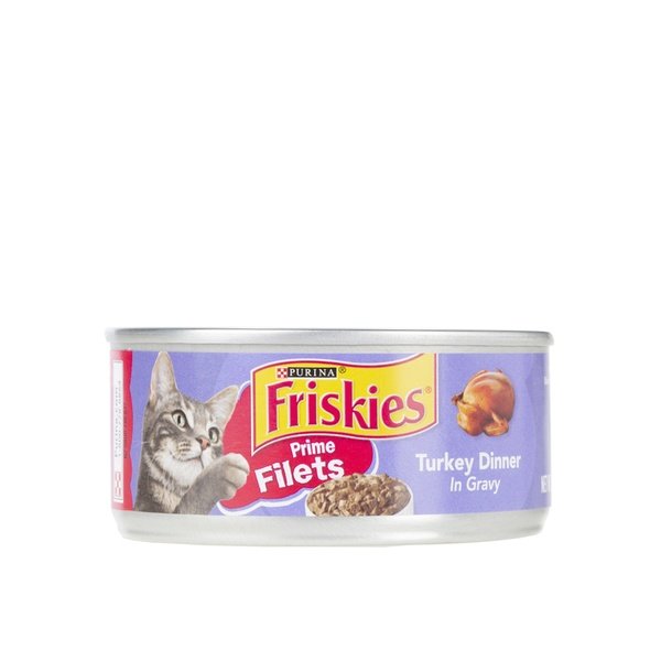 Purina Friskies Prime Filets Turkey Wet Cat Food Can 156g