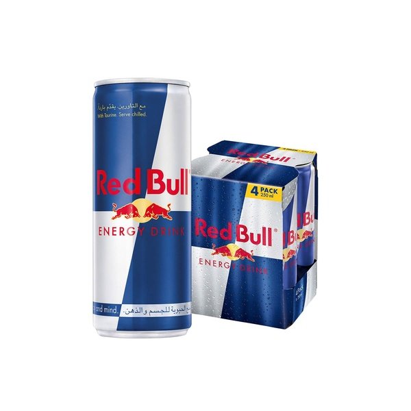 Red Bull Energy Drink 4X250ml