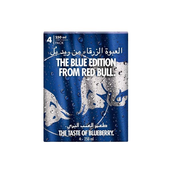 Red Bull Energy Drink Blueberry 4 x 250 ml