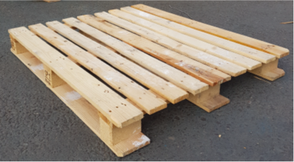 USED WOODEN PALLET CP1