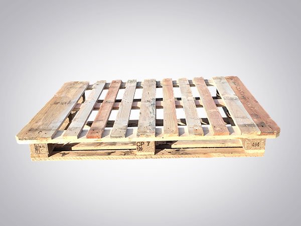 USED WOODEN PALLET CP7