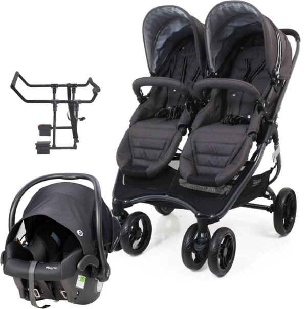 Valco Baby Snap Ultra Duo (Charcoal) Mico Plus Isofix Capsule Travel System
